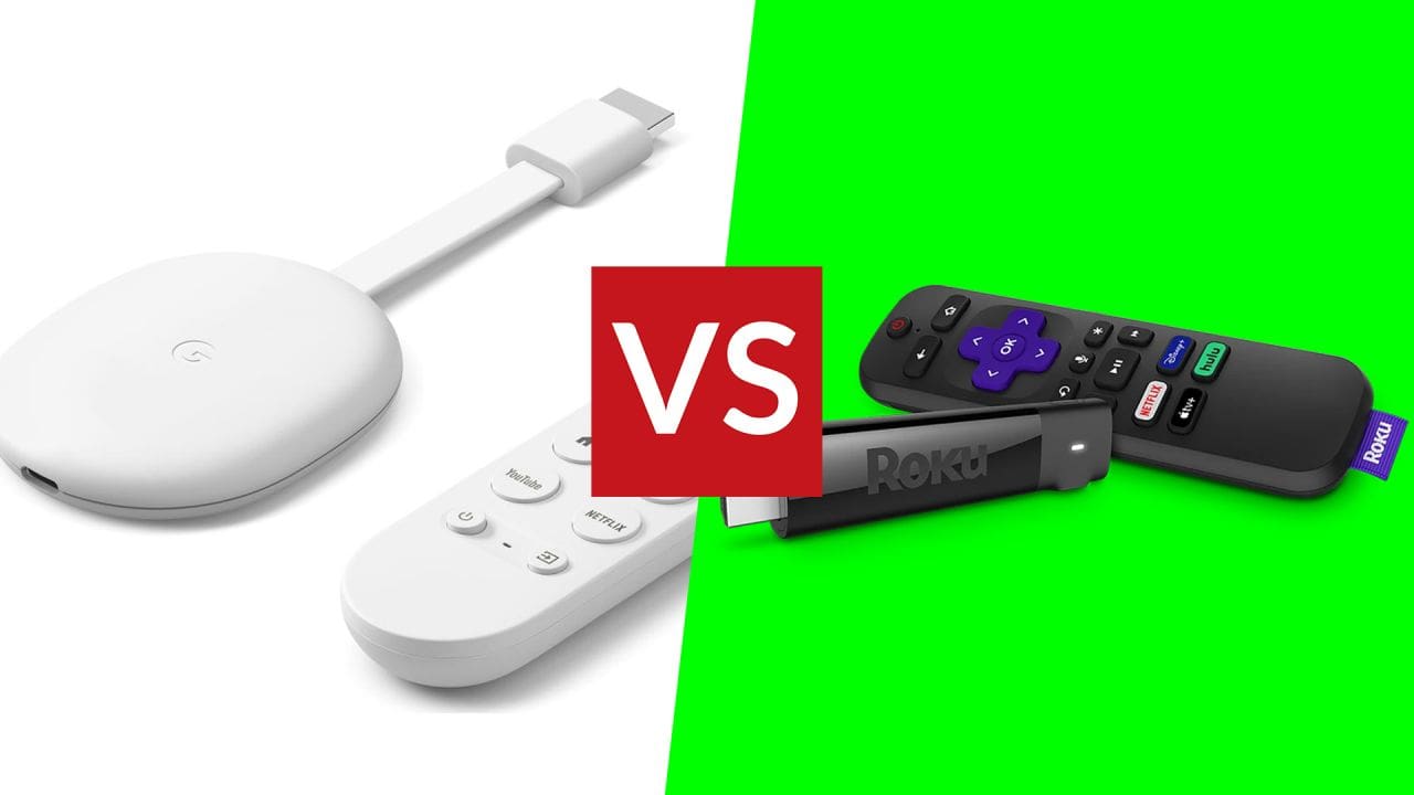 Chromecast con Google TV vs Roku Streaming Stick +