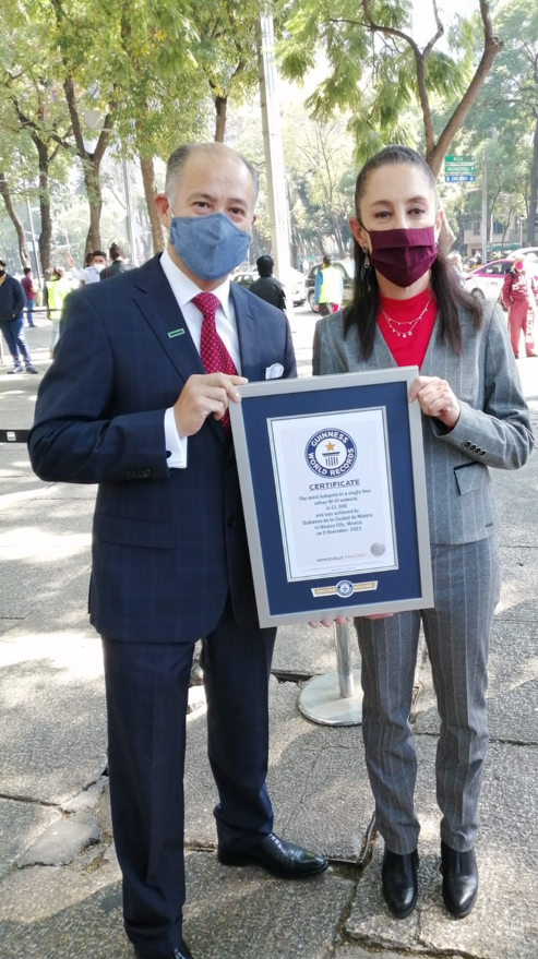 Ciudad de México Récord Mundial Guinness 