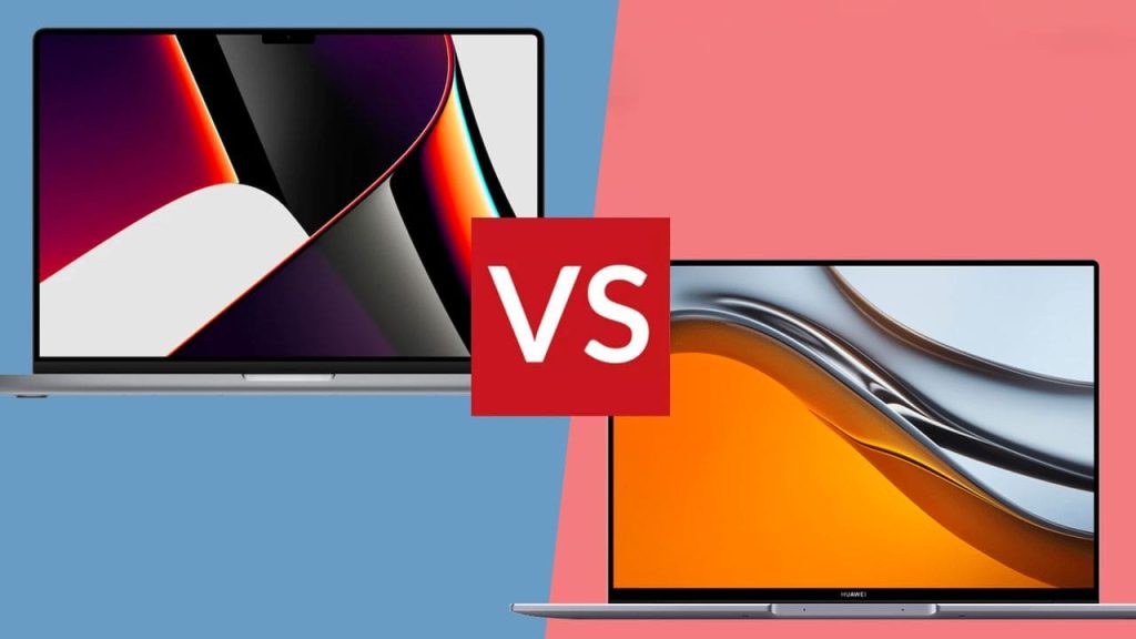 MacBook Pro 16 vs MateBook 16S