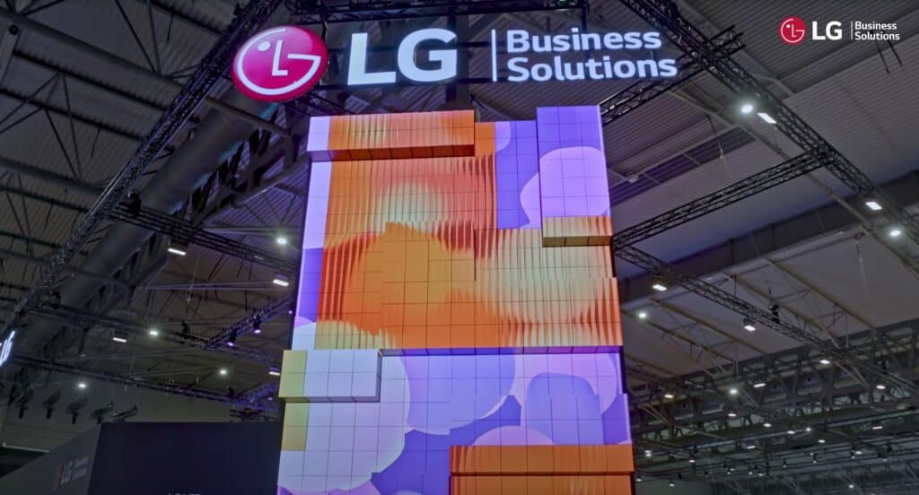 Kinetic LED de LG