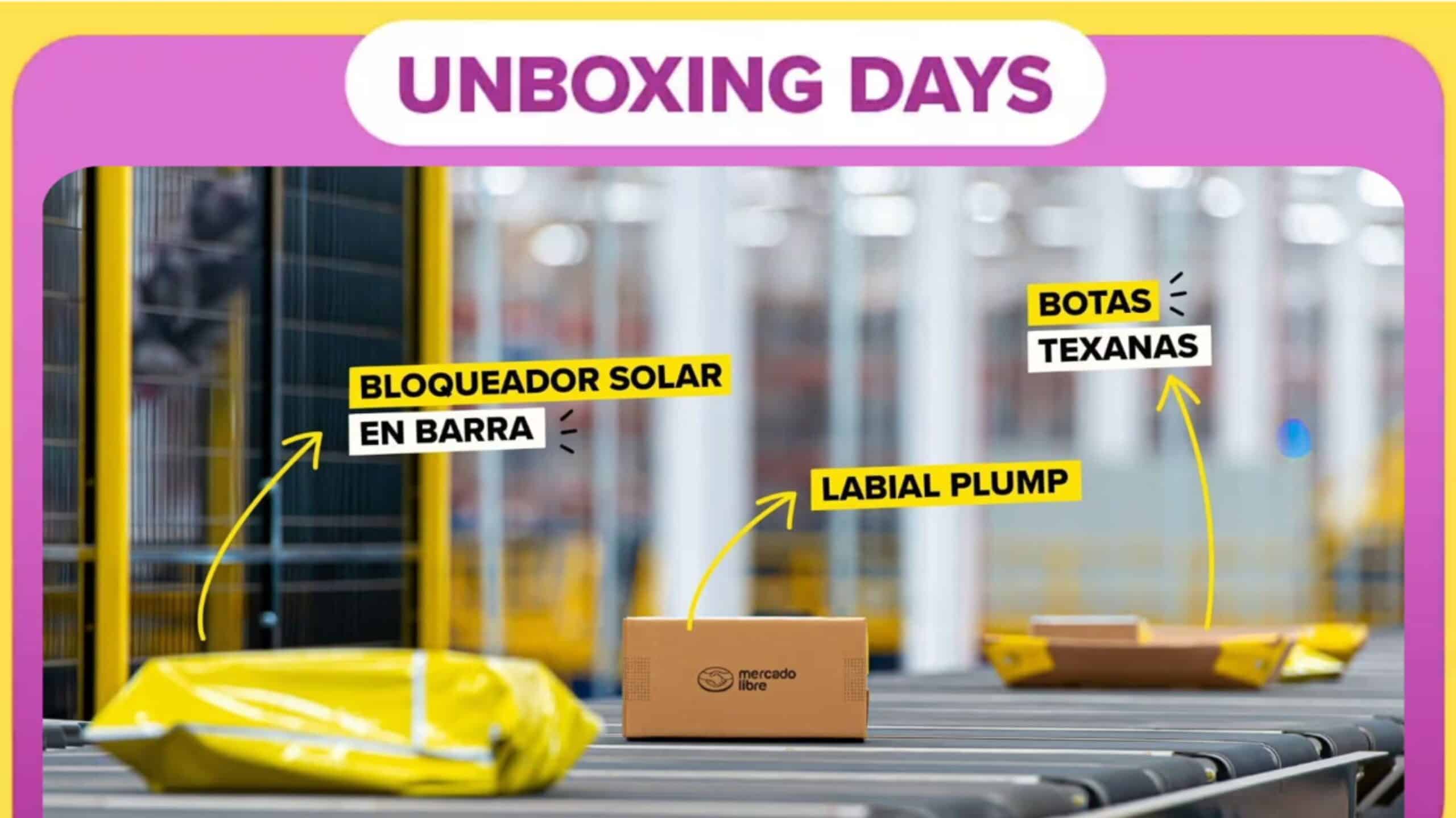 Unboxing Days de Mercado Libre