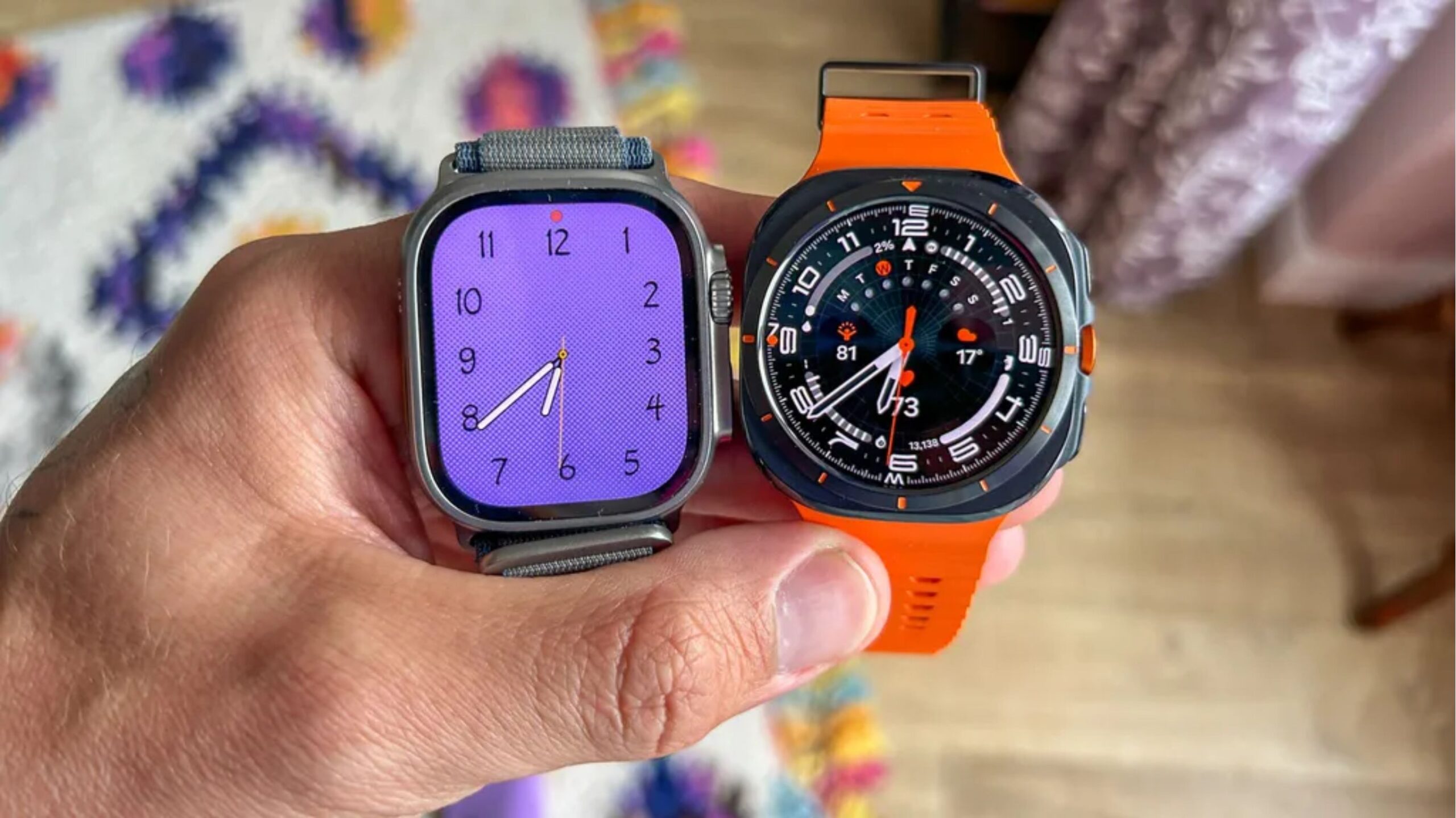 Samsung Galaxy Watch Ultra vs. Apple Watch Ultra 2