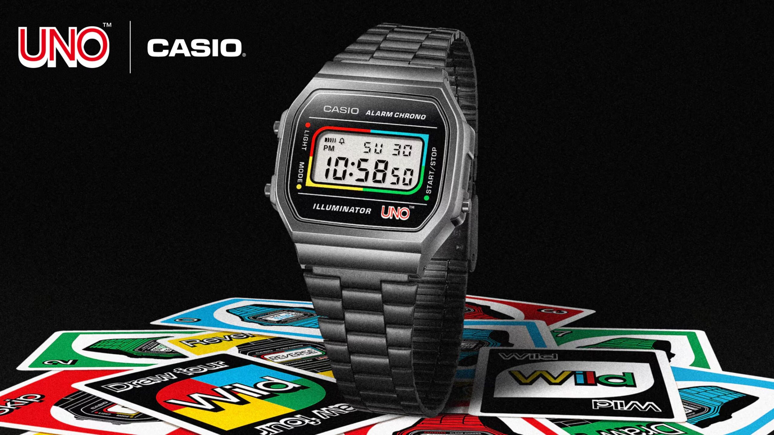 Casio x UNO A168