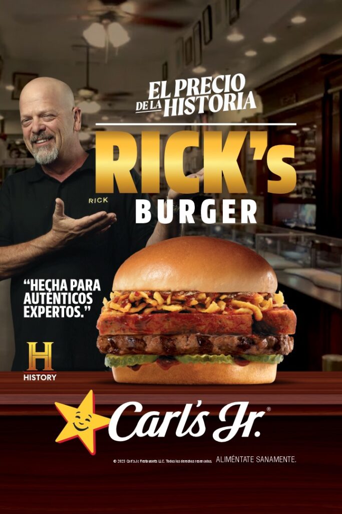 Rick's Burger Carl's Jr.