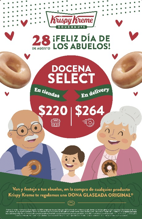 Krispy Kreme Día del Abuelo