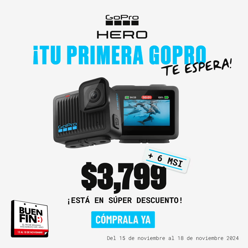 Buen Fin 2024 GoPro