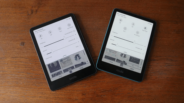 Kindle Paperwhite (2024) vs Kindle Colorsoft