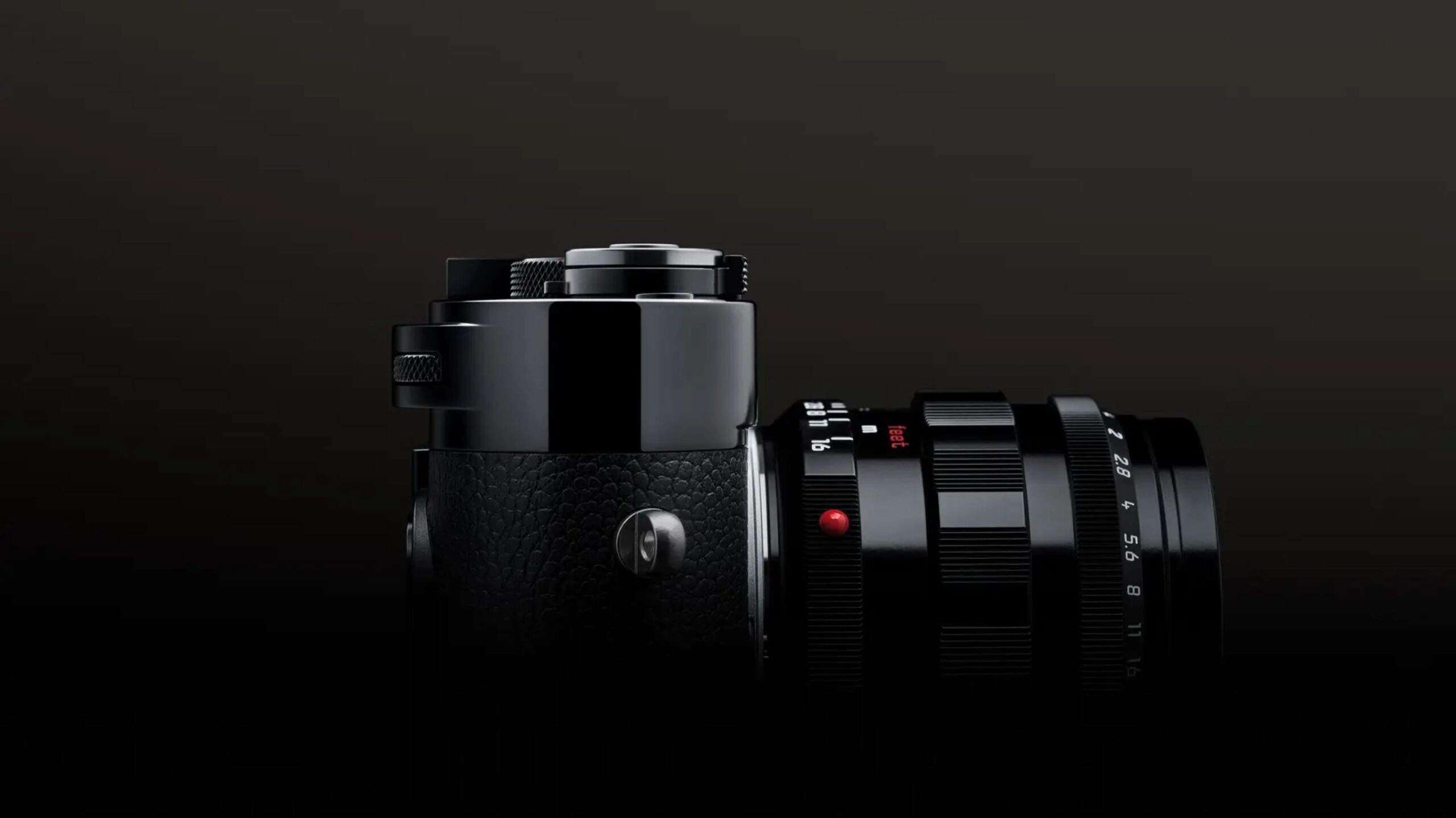 Leica M11 en acabado negro brillante