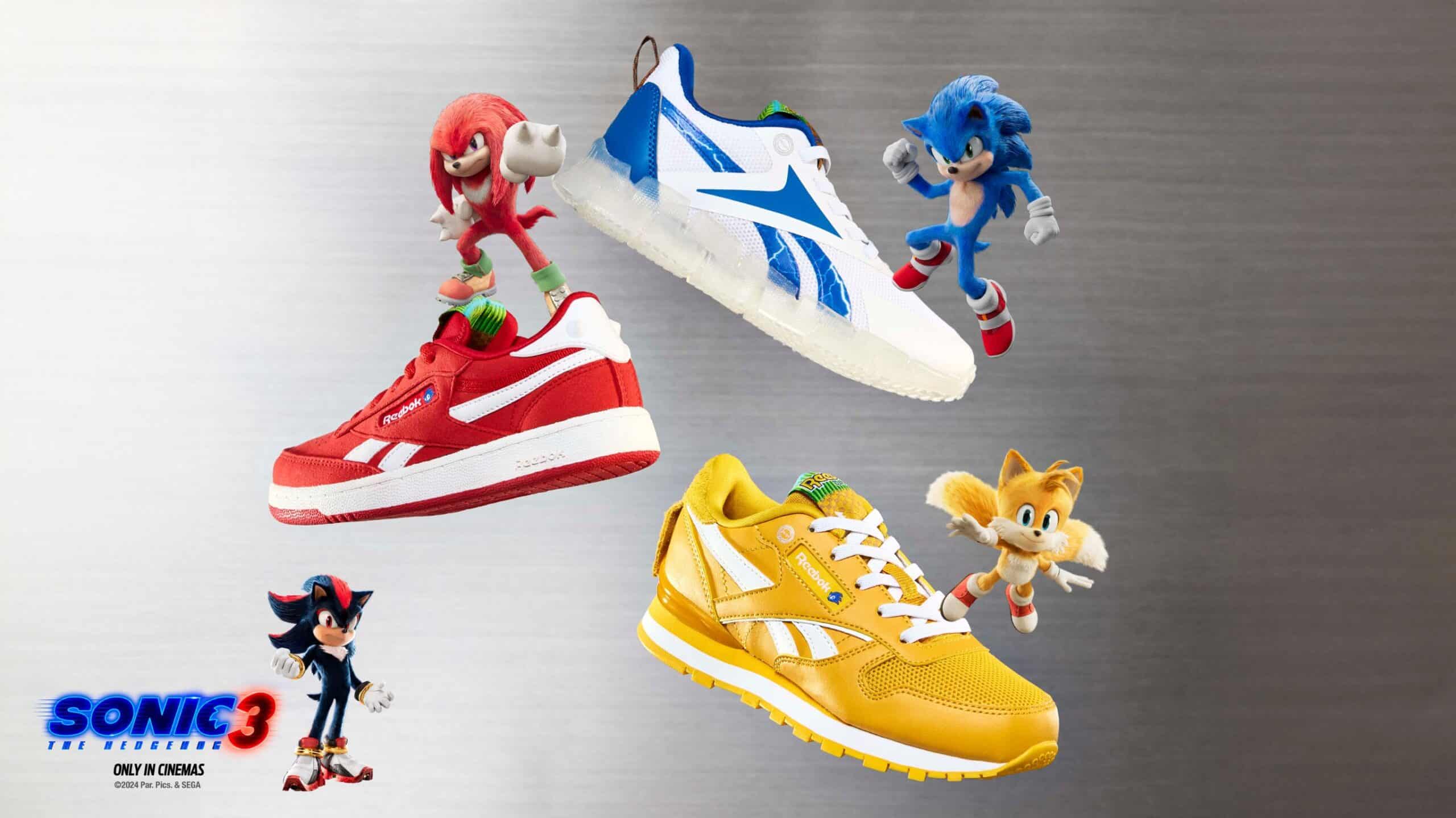 Reebok Sonic The Hedgehog 3