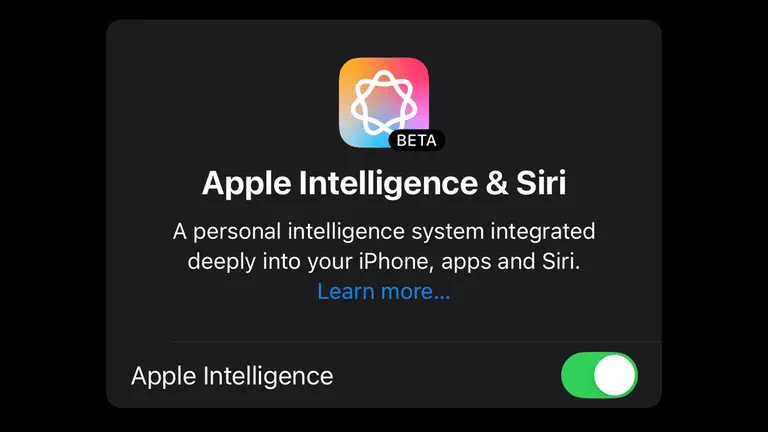 iOS 18.2 Apple Intelligence