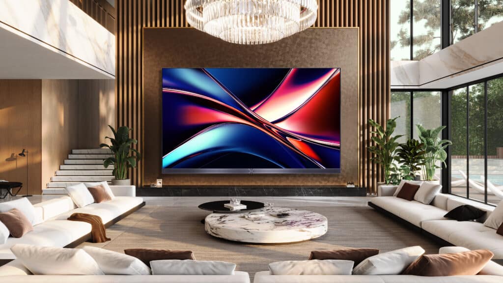 CES 2025 televisor MicroLED de 136MX