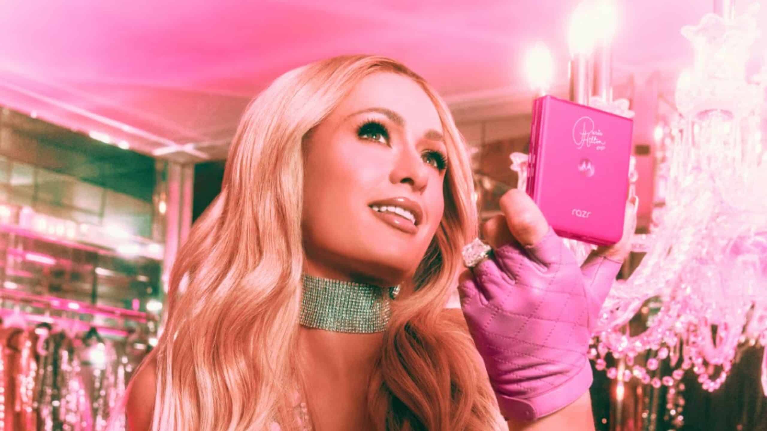 Motorola Razr 50 Ultra Paris Hilton Edition