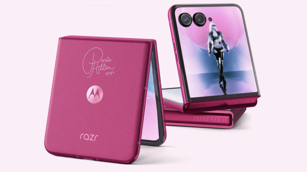 Motorola Razr 50 Ultra Paris Hilton