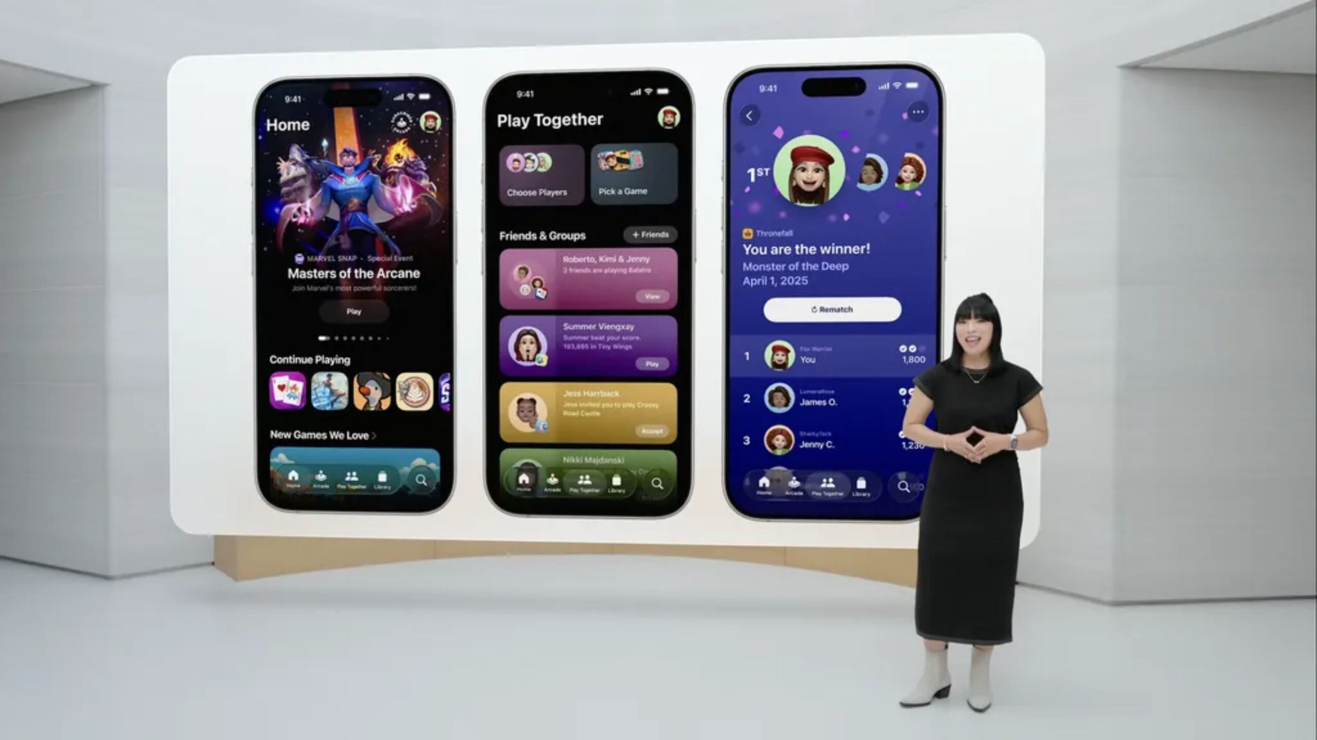 Apple | iOS 26 | WWDC | Games app
