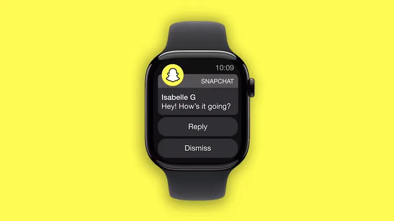 Snapchat para Apple Watch