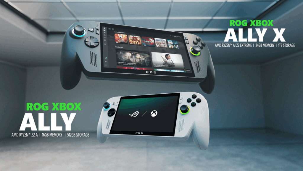 consola portátil de ROG Xbox Ally