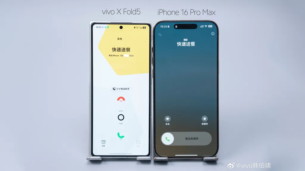 Vivo X Fold 5 compatible con Apple Watch