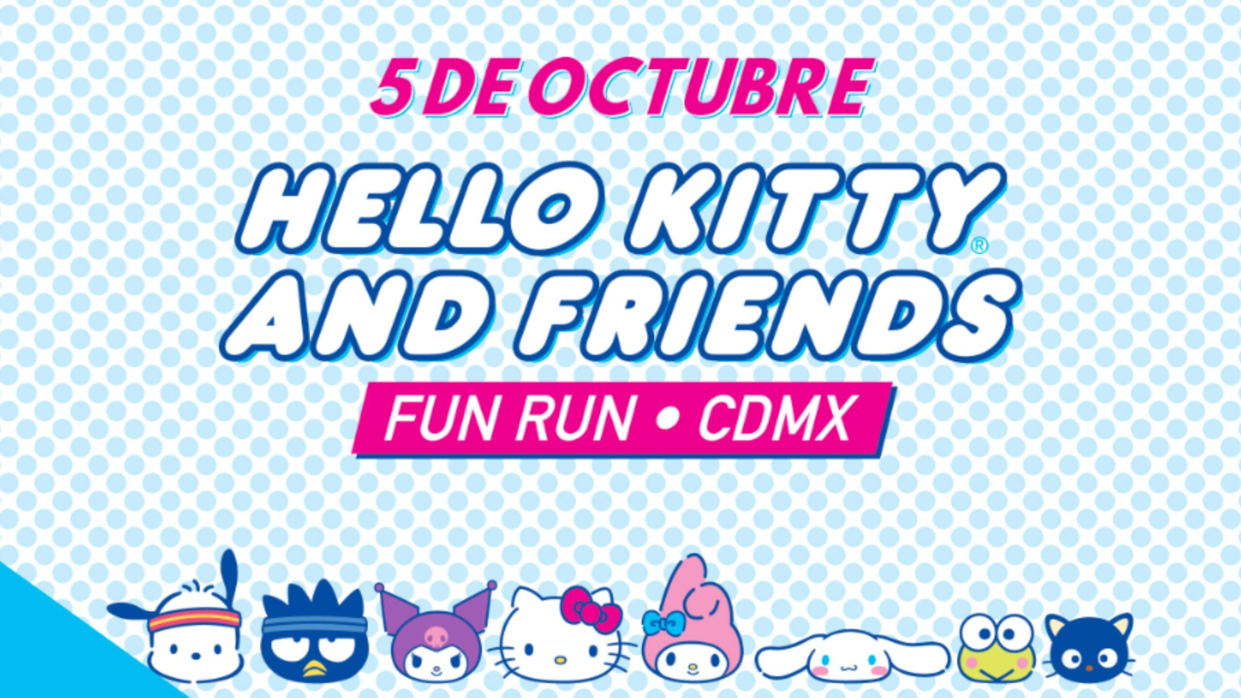 Hello Kitty and Friends Fun Run CDMX 2025