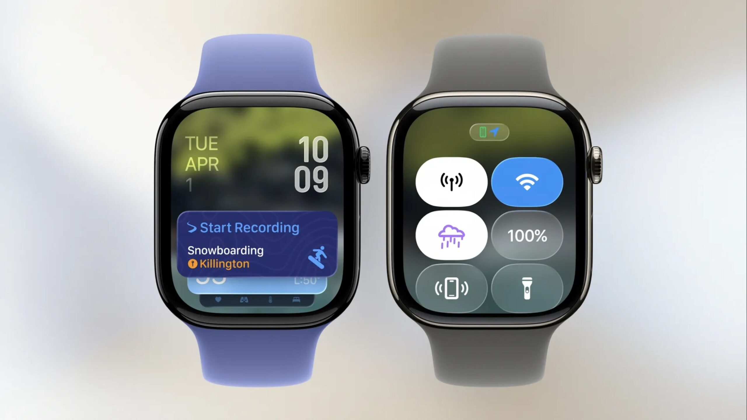 Liquid Glass Apple Watch