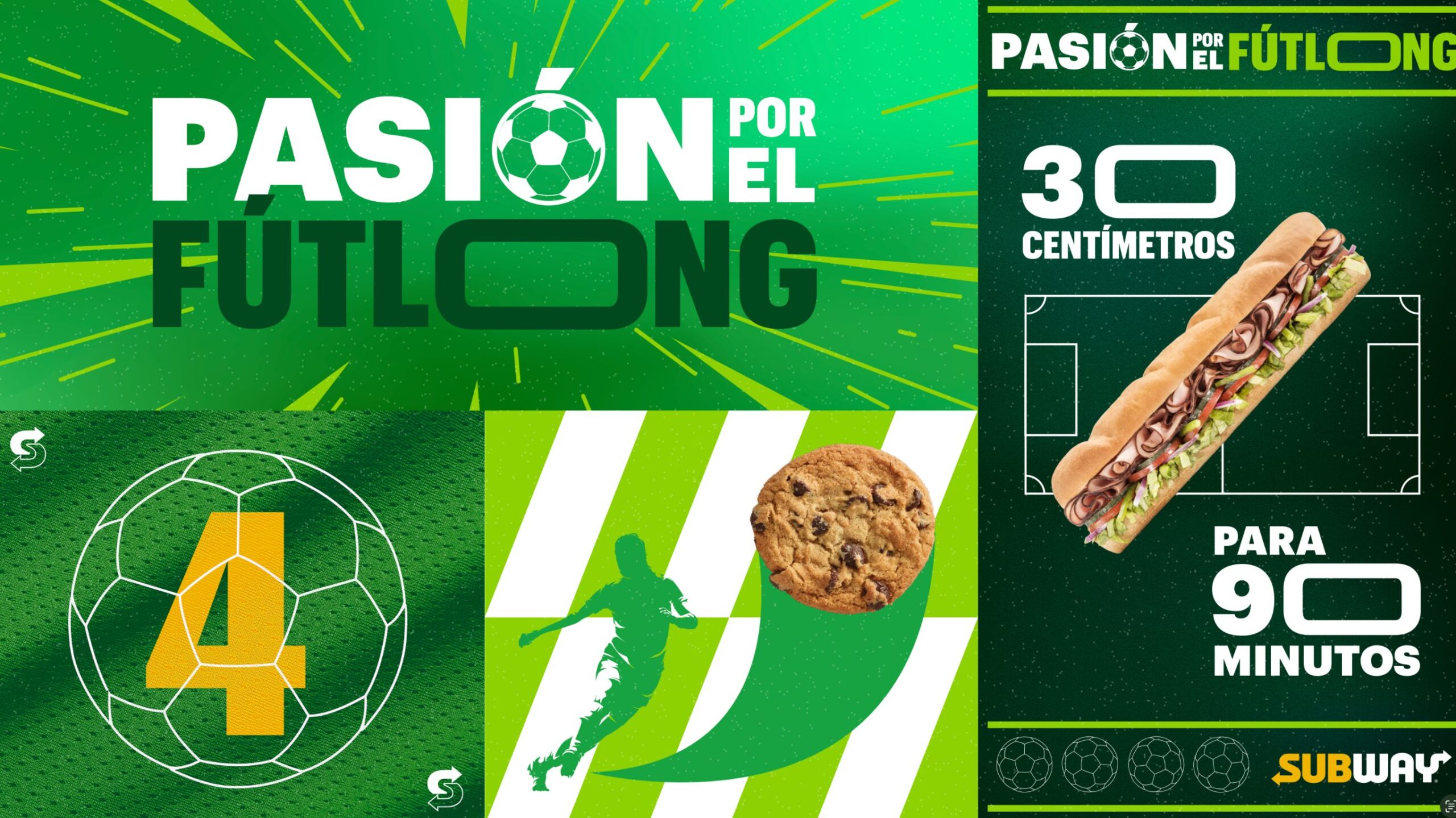 Subway Pasión por el Fútlong