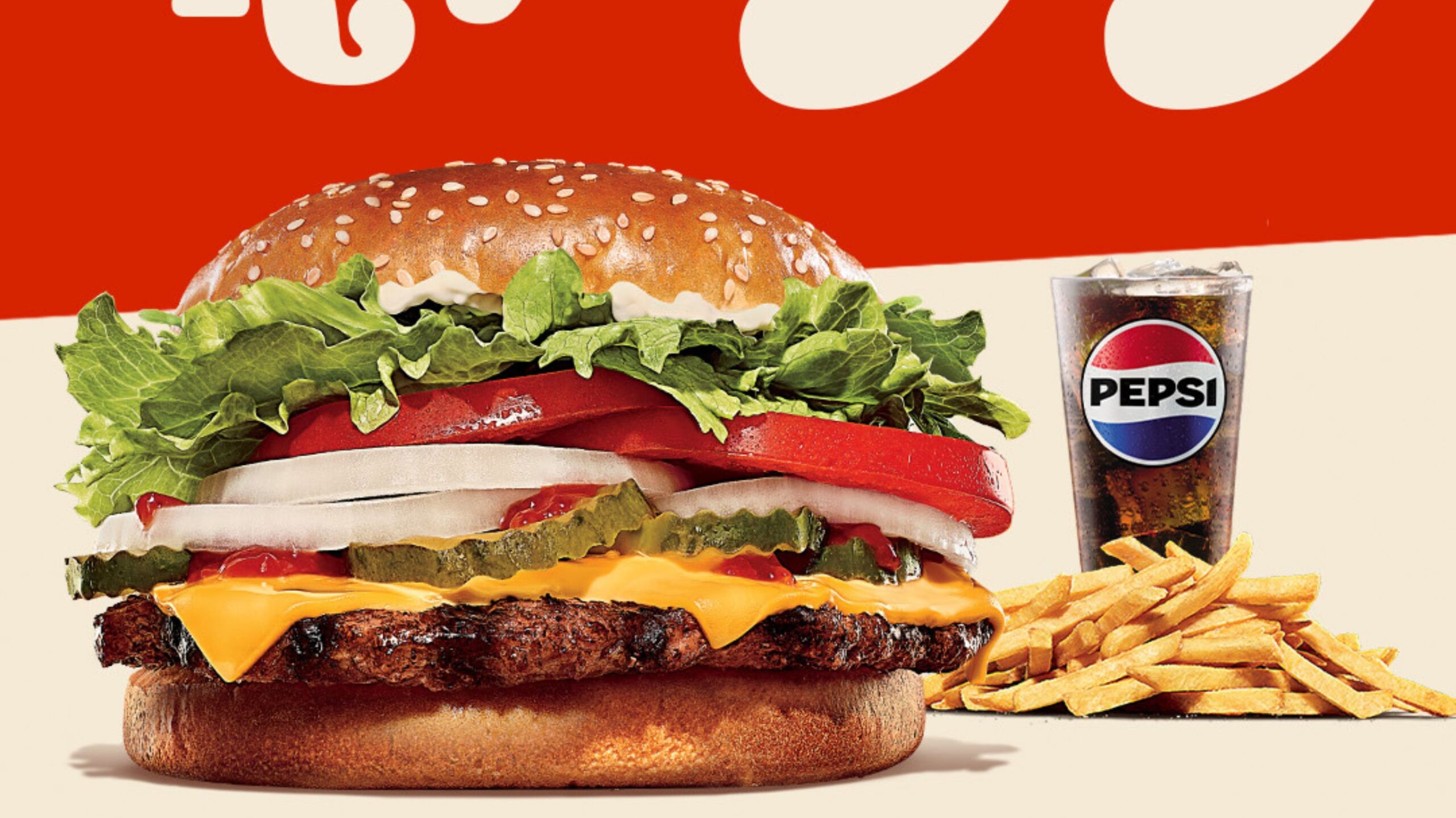 Burger King WHOPPER con queso
