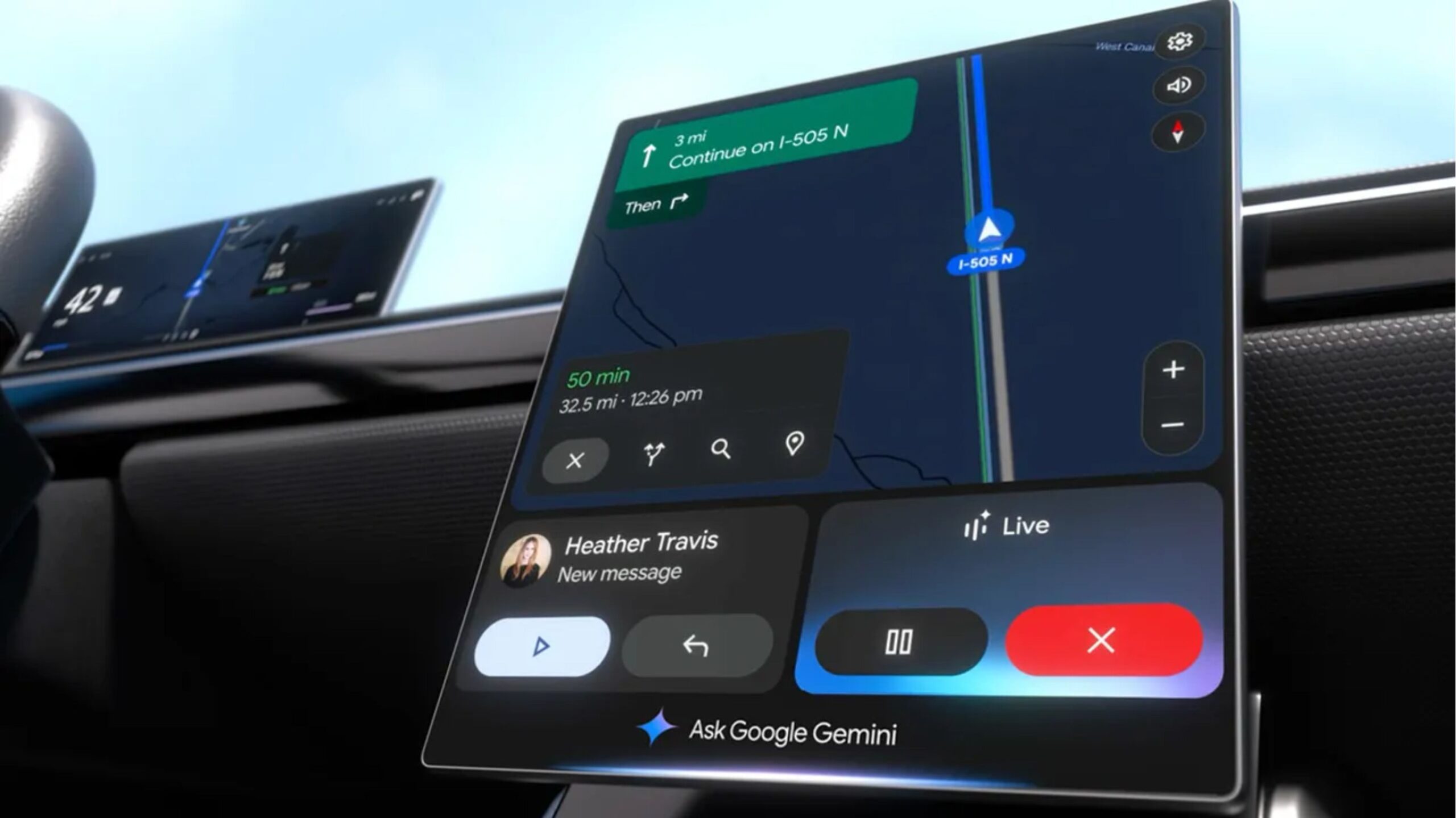 Gemini para Android Auto