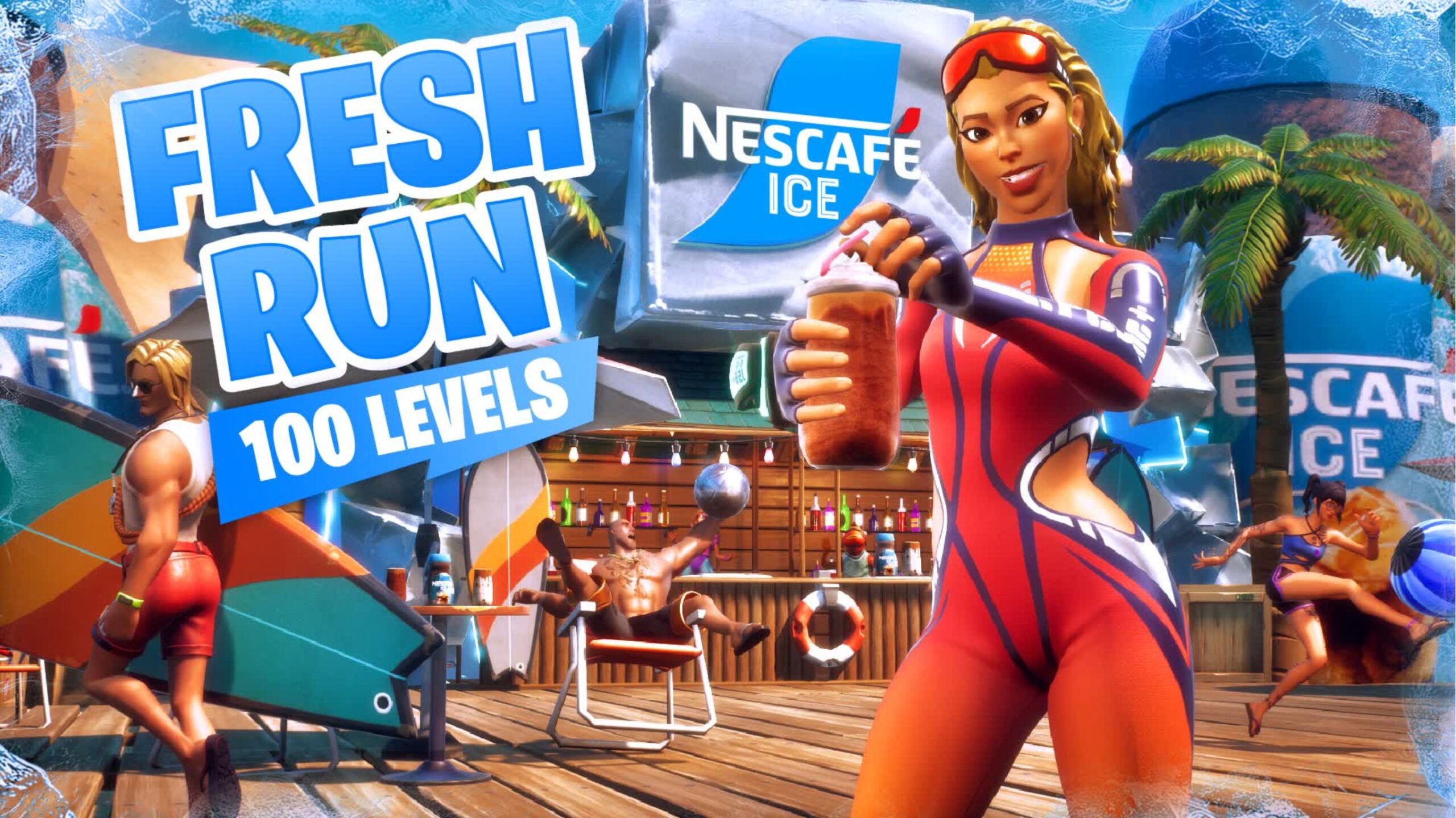 Nescafé Ice Fresh Run Fortnite