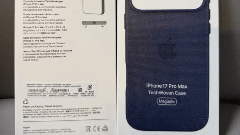 iPhone 17 fundas TechWoven