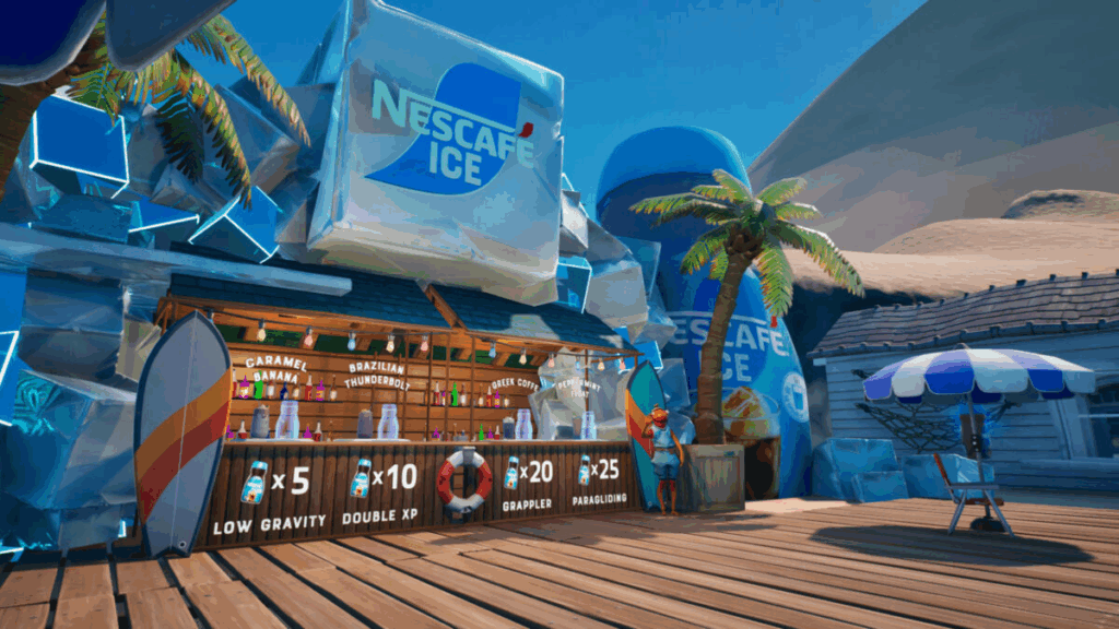 Nescafé Ice Fresh Run Fortnite