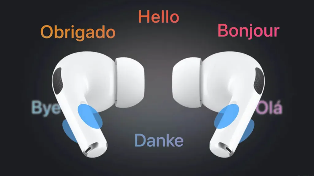 AirPods traducción en vivo