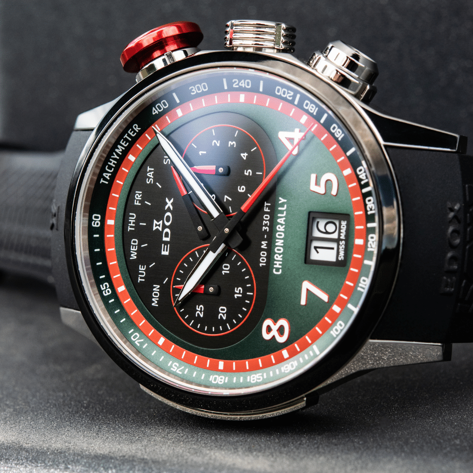 Edox Chronorally Chronograph