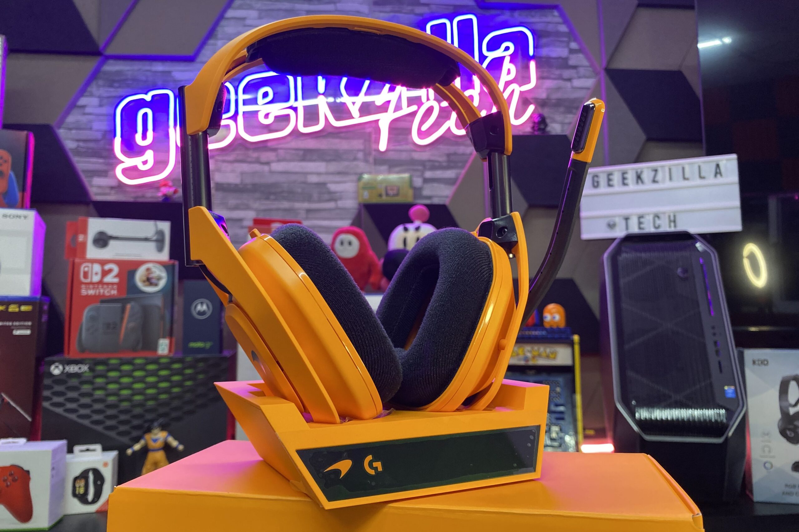 LOGITECH G ASTRO A50 X LIGHTSPEED MCLAREN RACING EDITION
