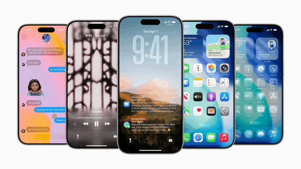 iPhone iOS 26.0.1