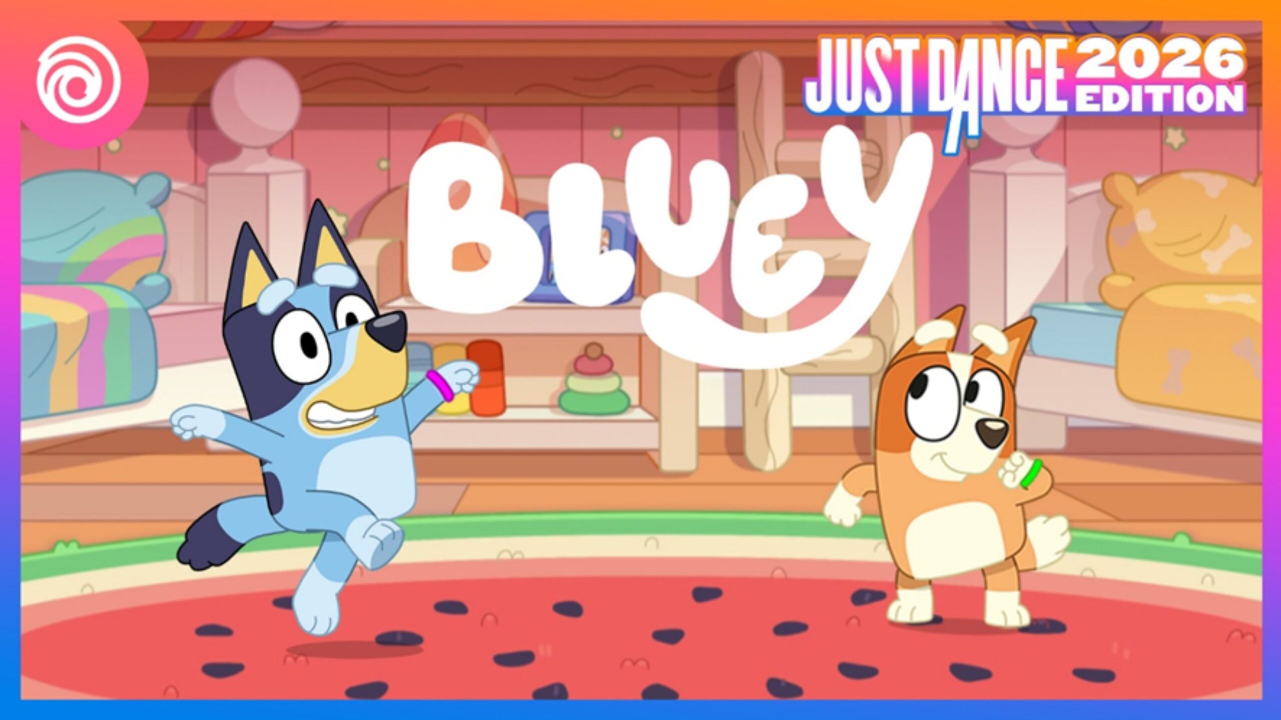 Bluey en Just Dance 2026 Edition