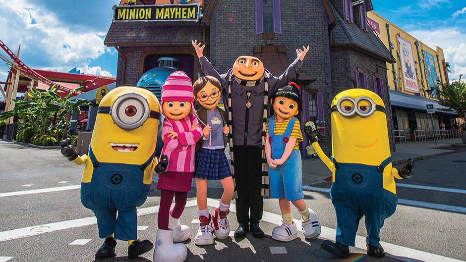 despicable me minion mayhem - universal studios
