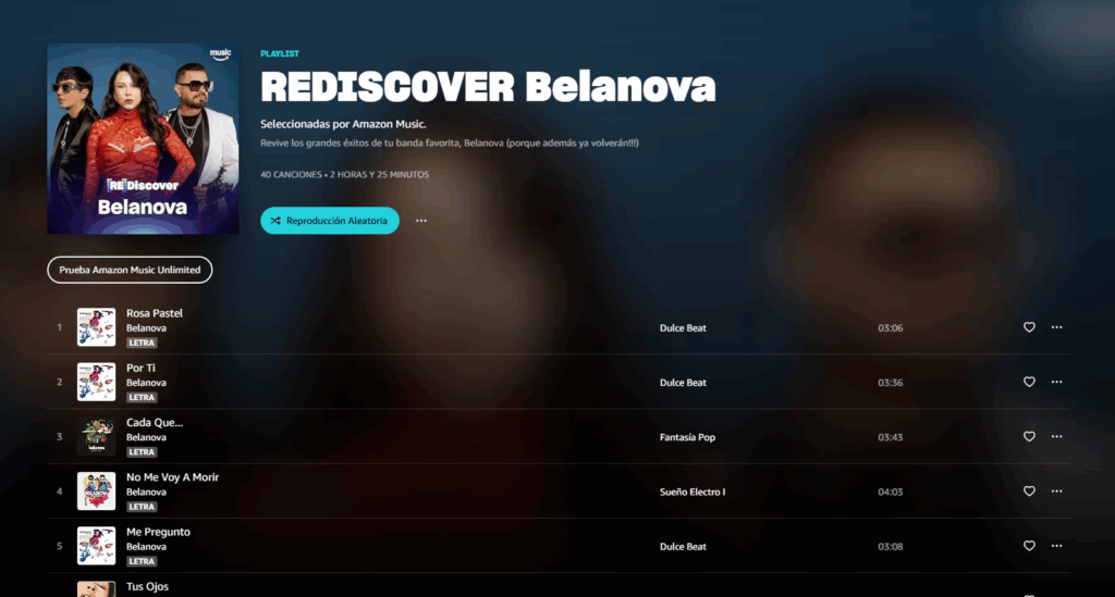 Belanova | Amazon Music Live