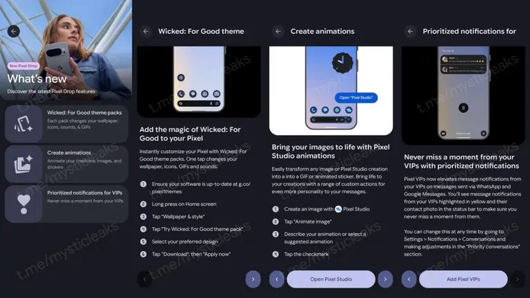 próxima actualización Google Pixel
