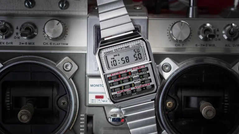 reloj Casio de Volver al futuro