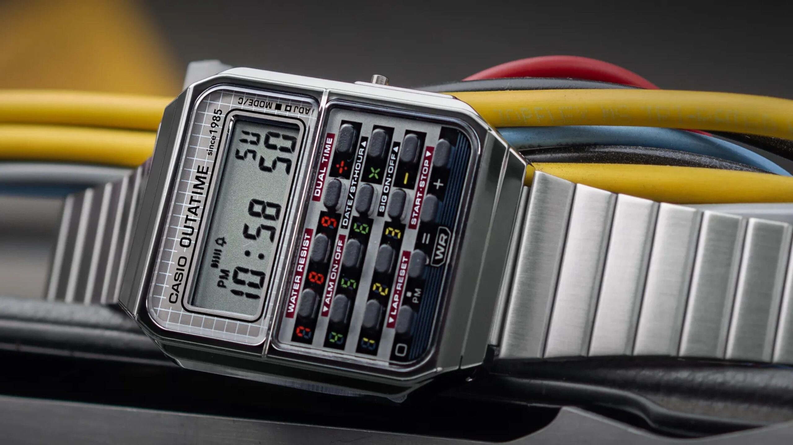 reloj Casio de Volver al futuro