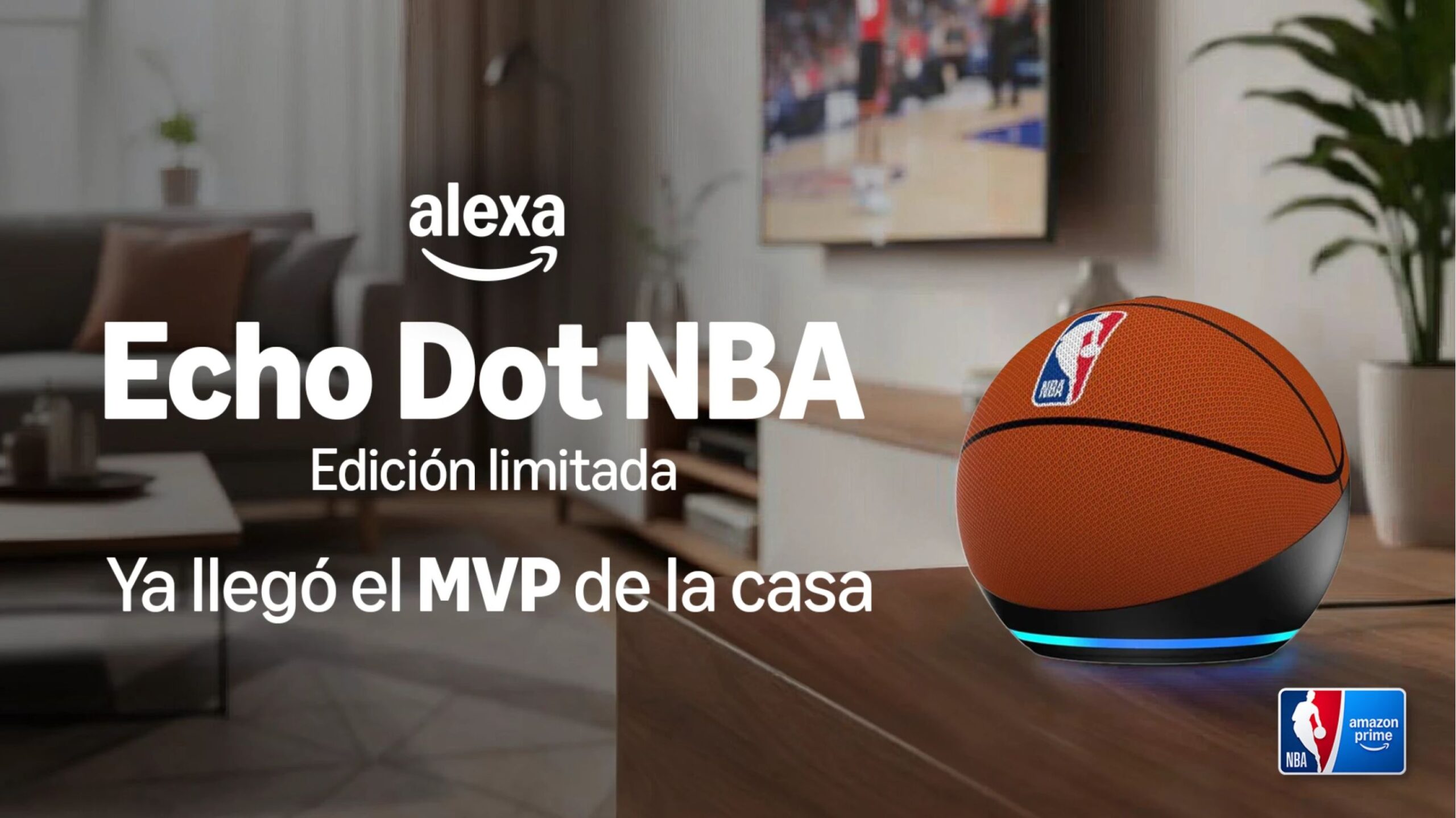 Amazon Echo Dot NBA Edición Limitada