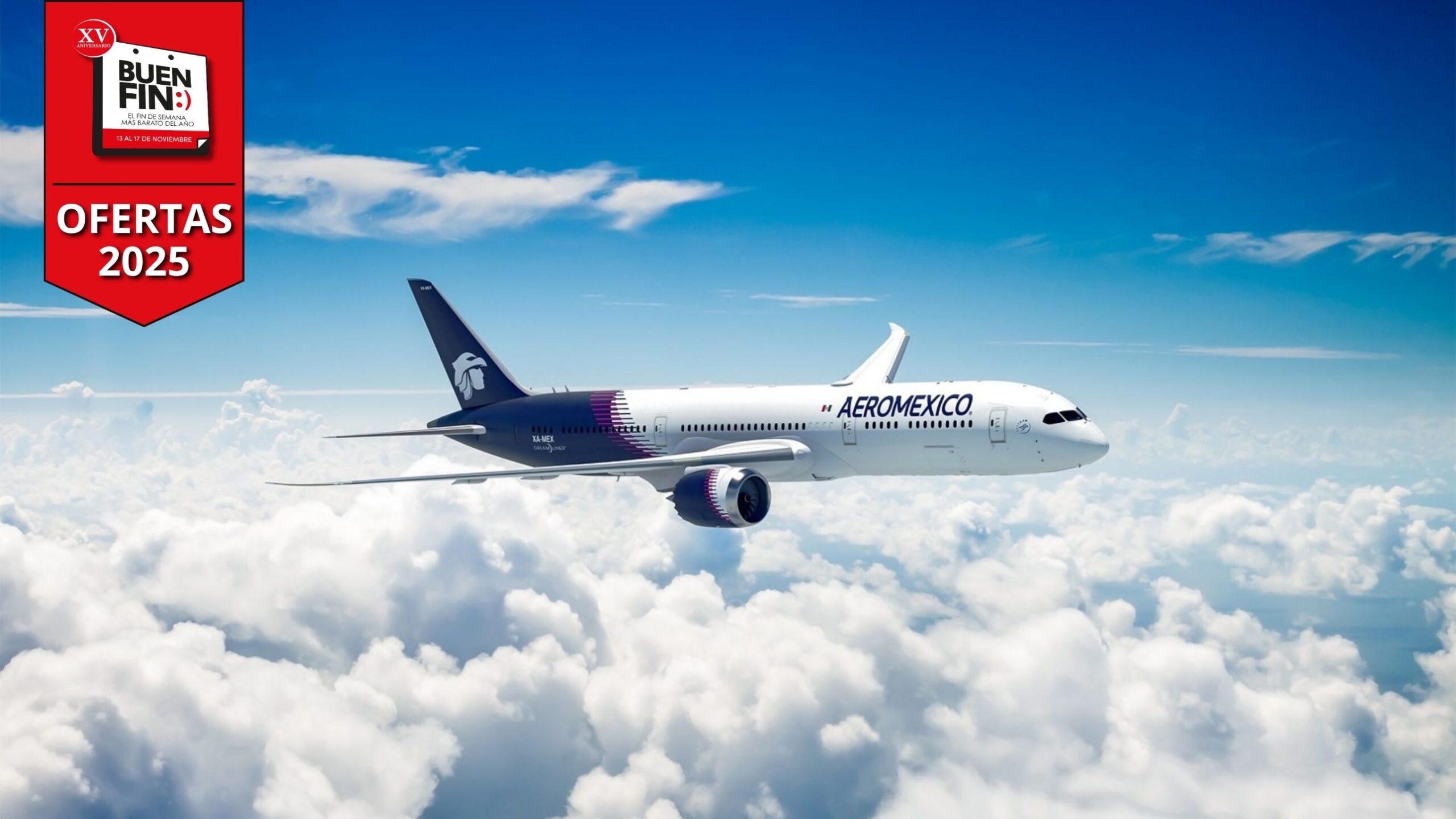 Buen Fin 2025 descuentos Aeroméxico
