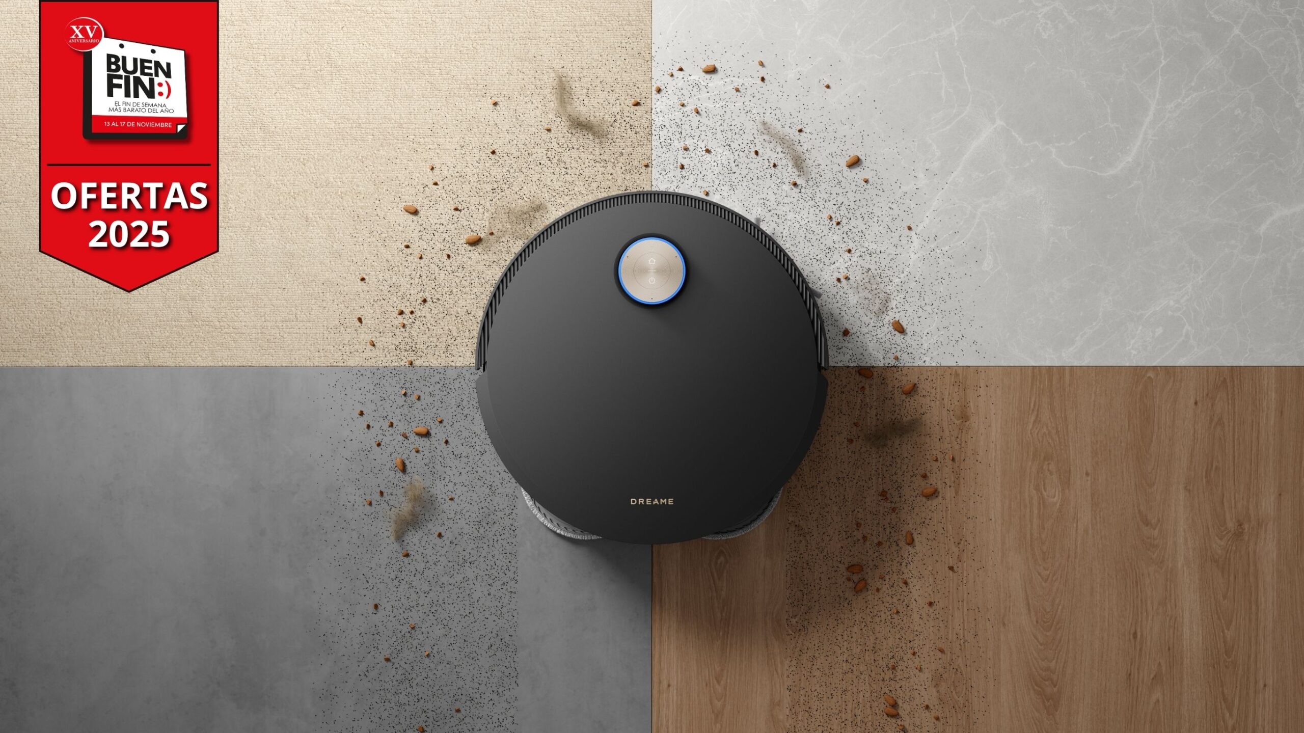 Buen Fin 2025 descuentos Dreame