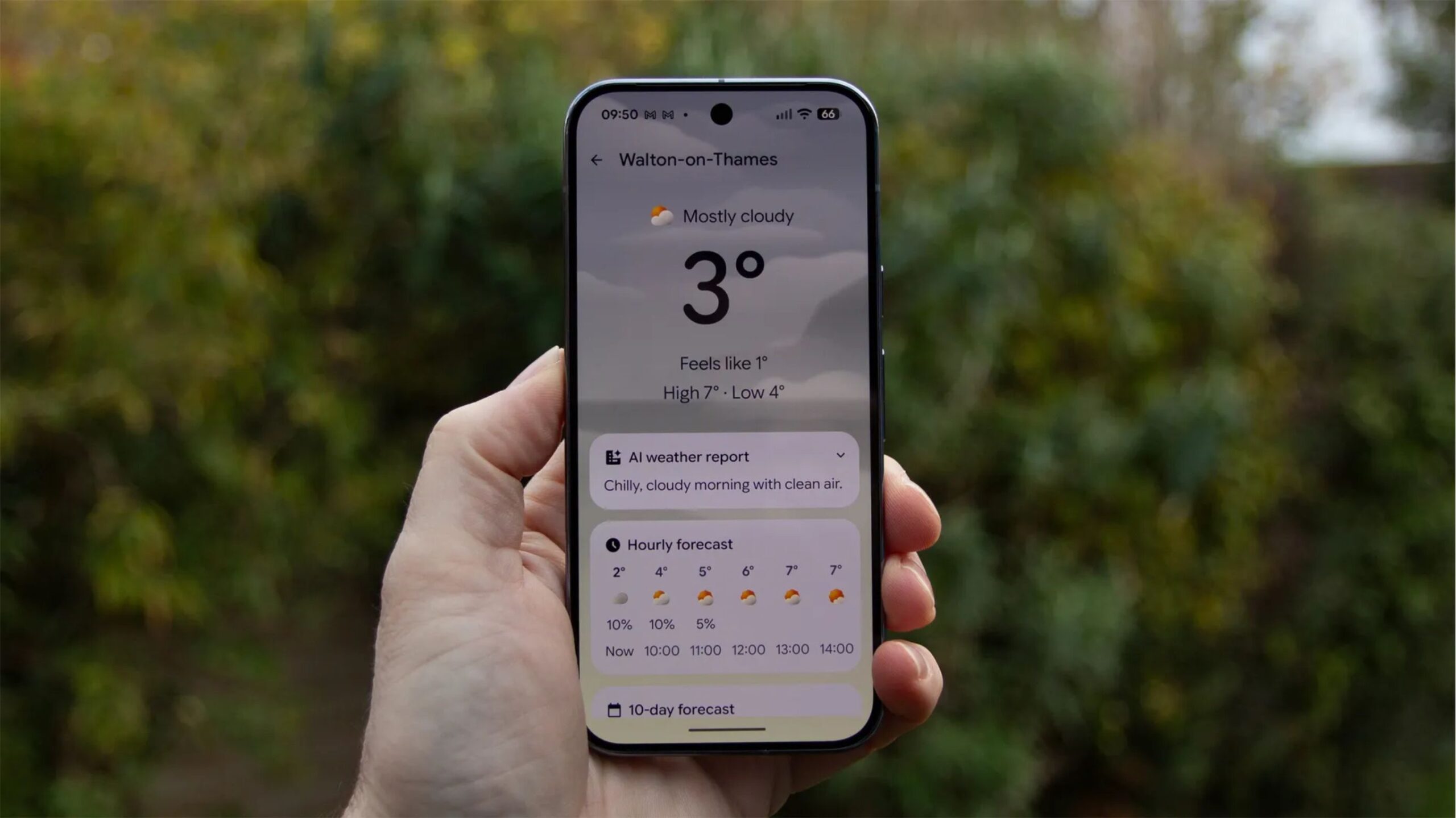 Google predicciones meteorológicas WeatherNext2