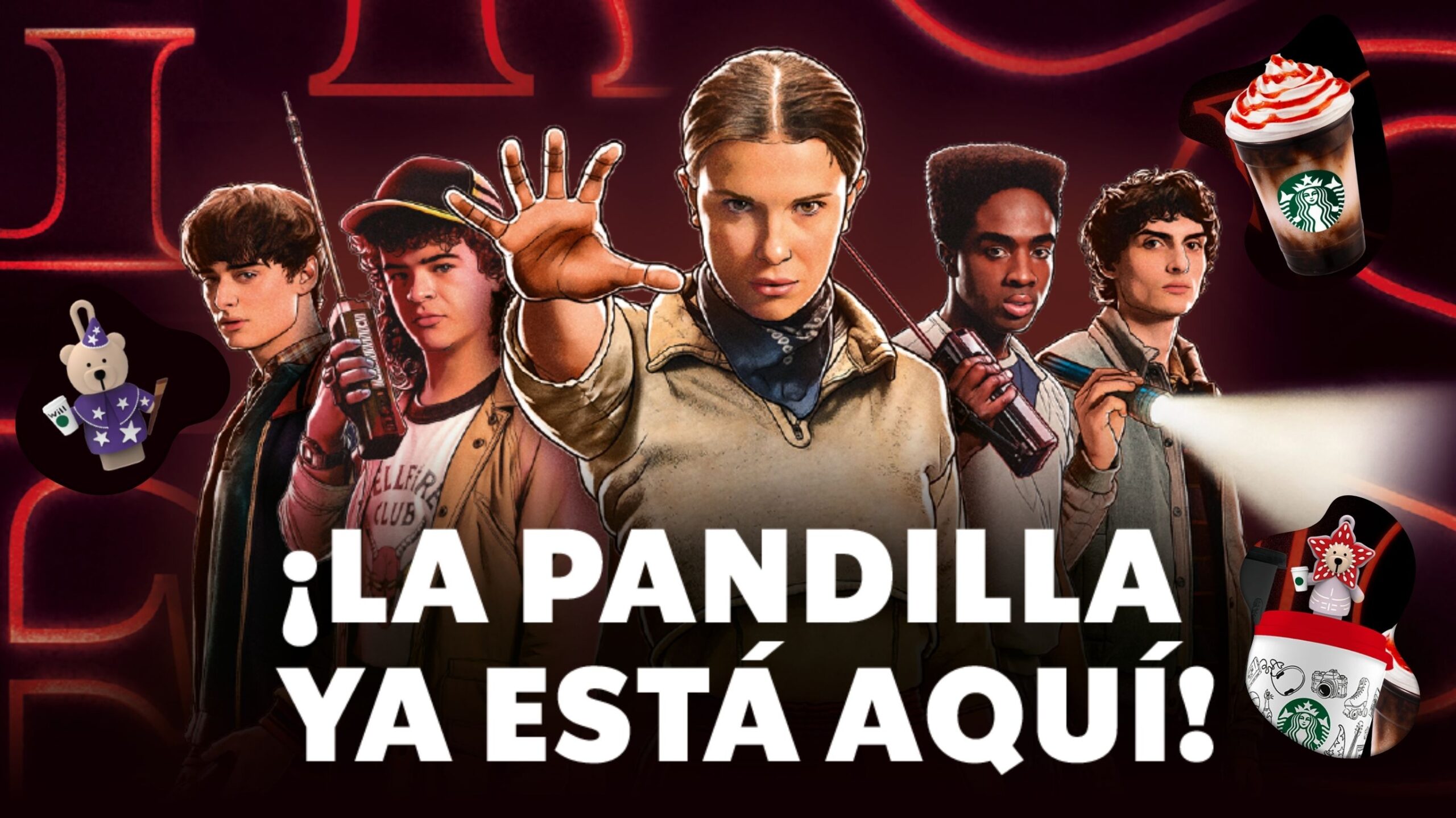Starbucks y Stranger Things
