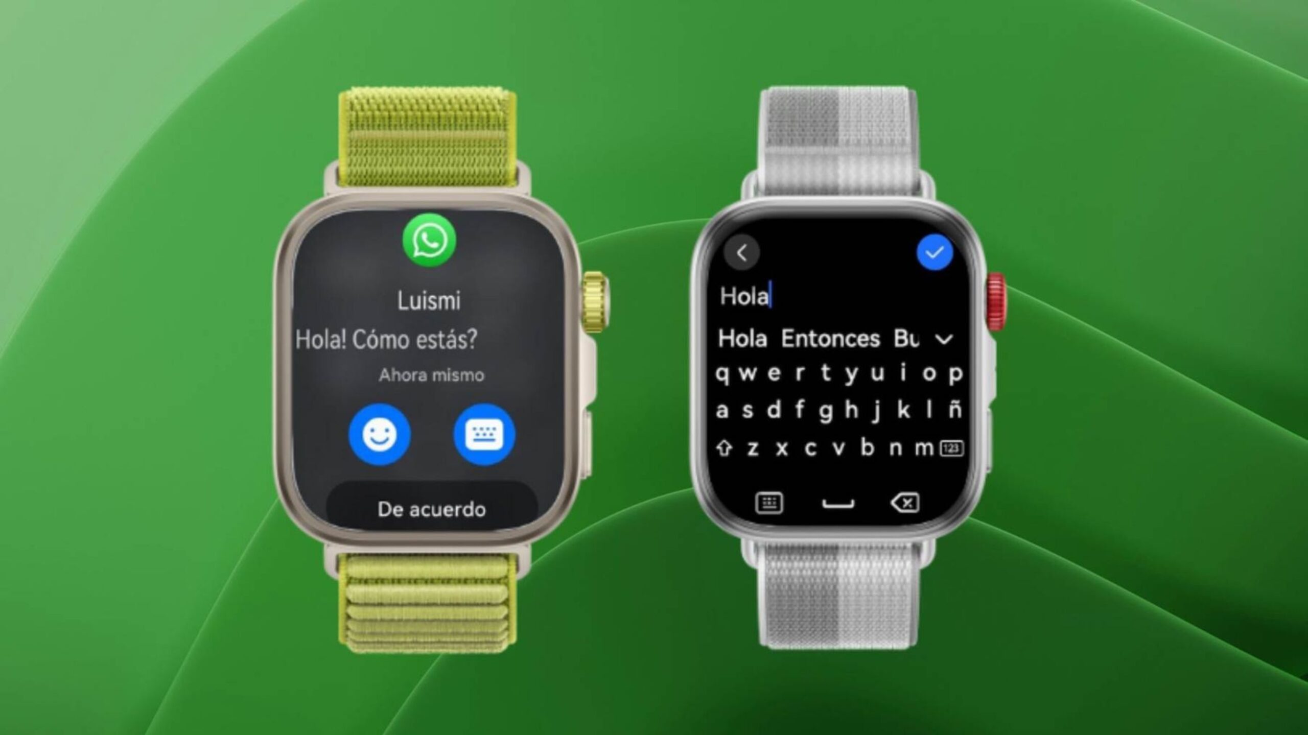 WhatsApp en Huawei Watch
