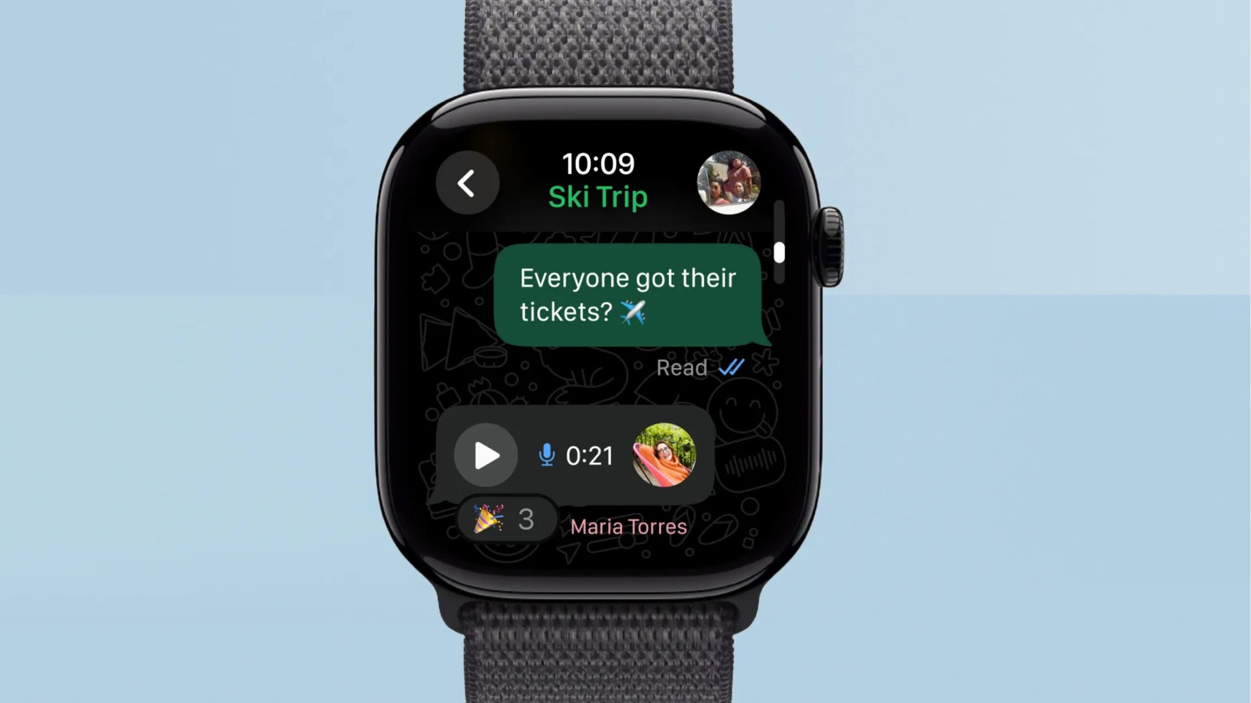 WhatsApp para Apple Watch