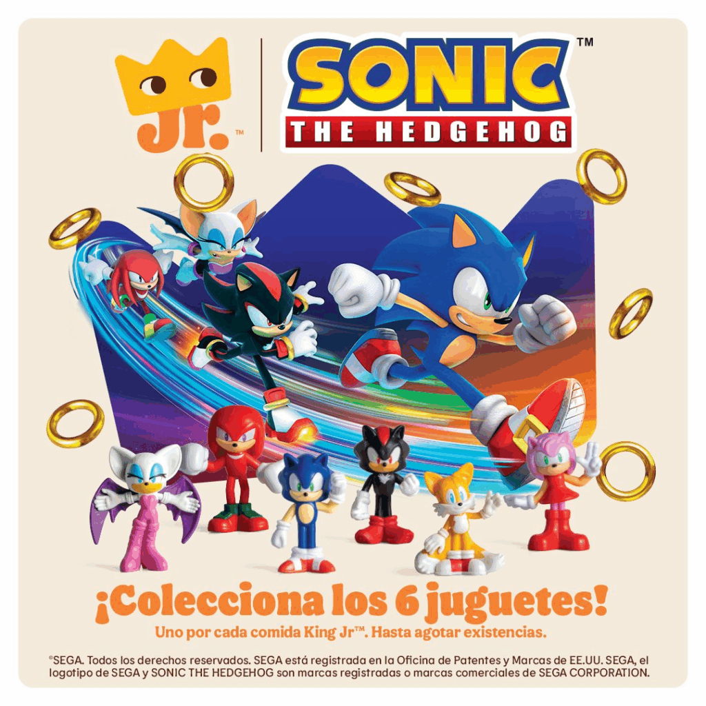 Sonic the Hedgehog llega a Burger King