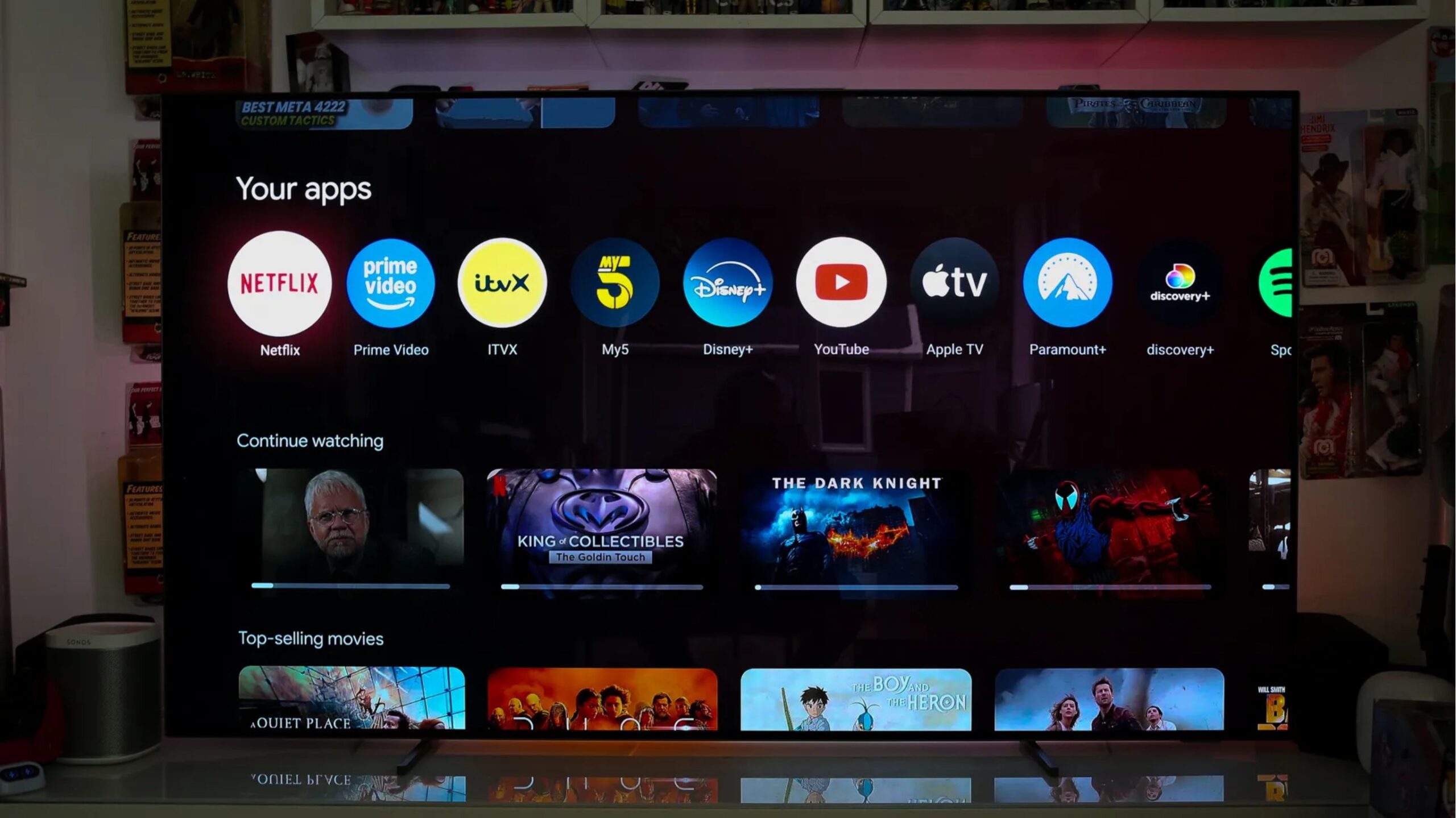 Netflix transmitir a televisor