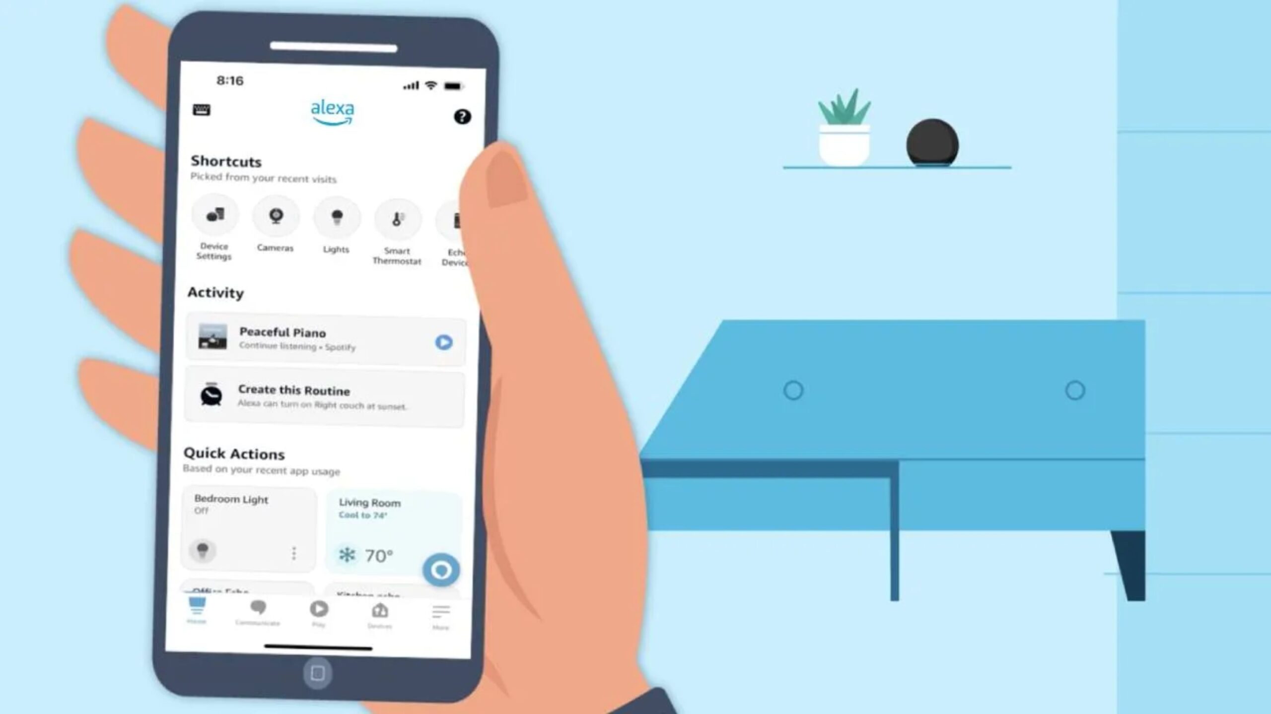 aplicación Alexa