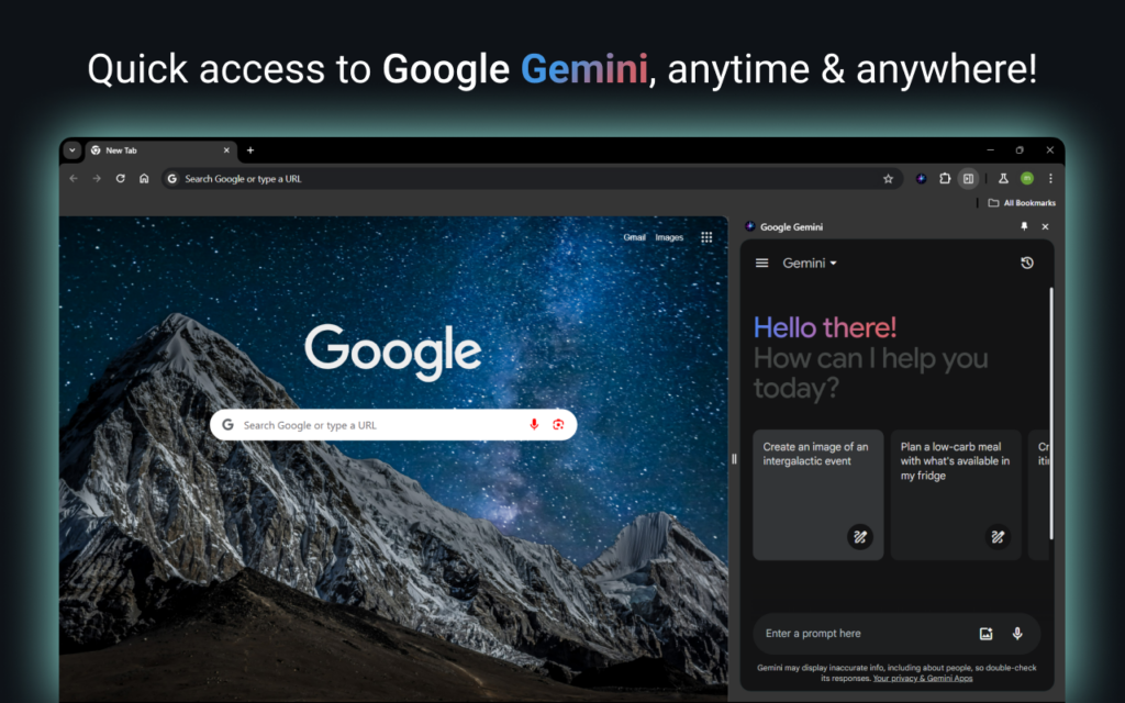 iPhone Chrome para iOS Gemini